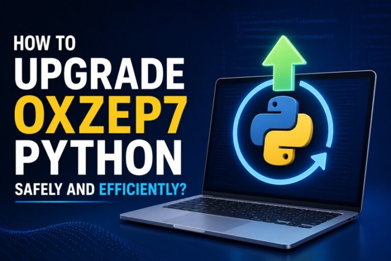 Upgrade OXZEP7 Python