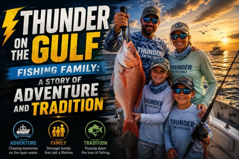 Thunder on the Gulf Fishing Family